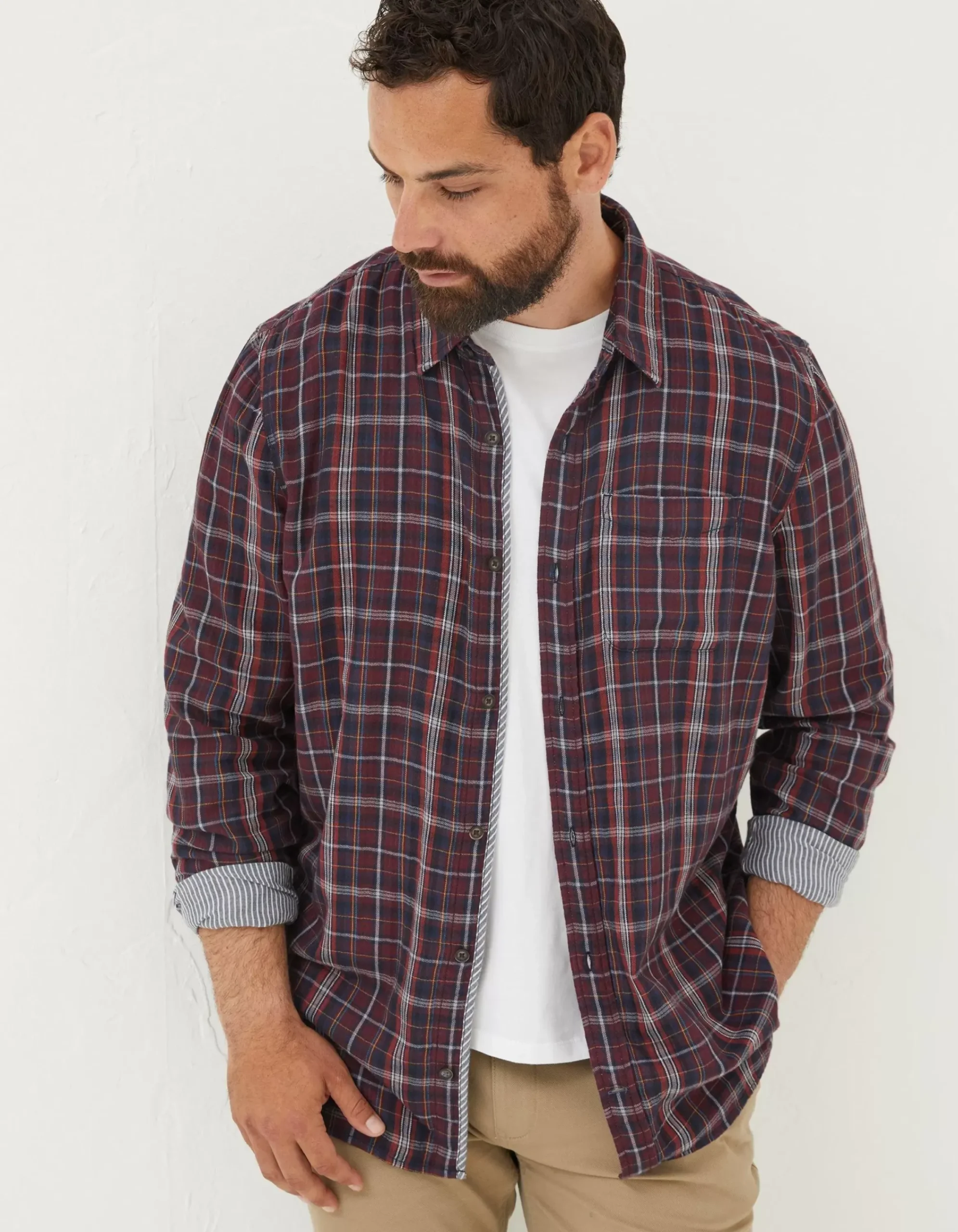 Men FatFace View All|Chesil Check Shirt