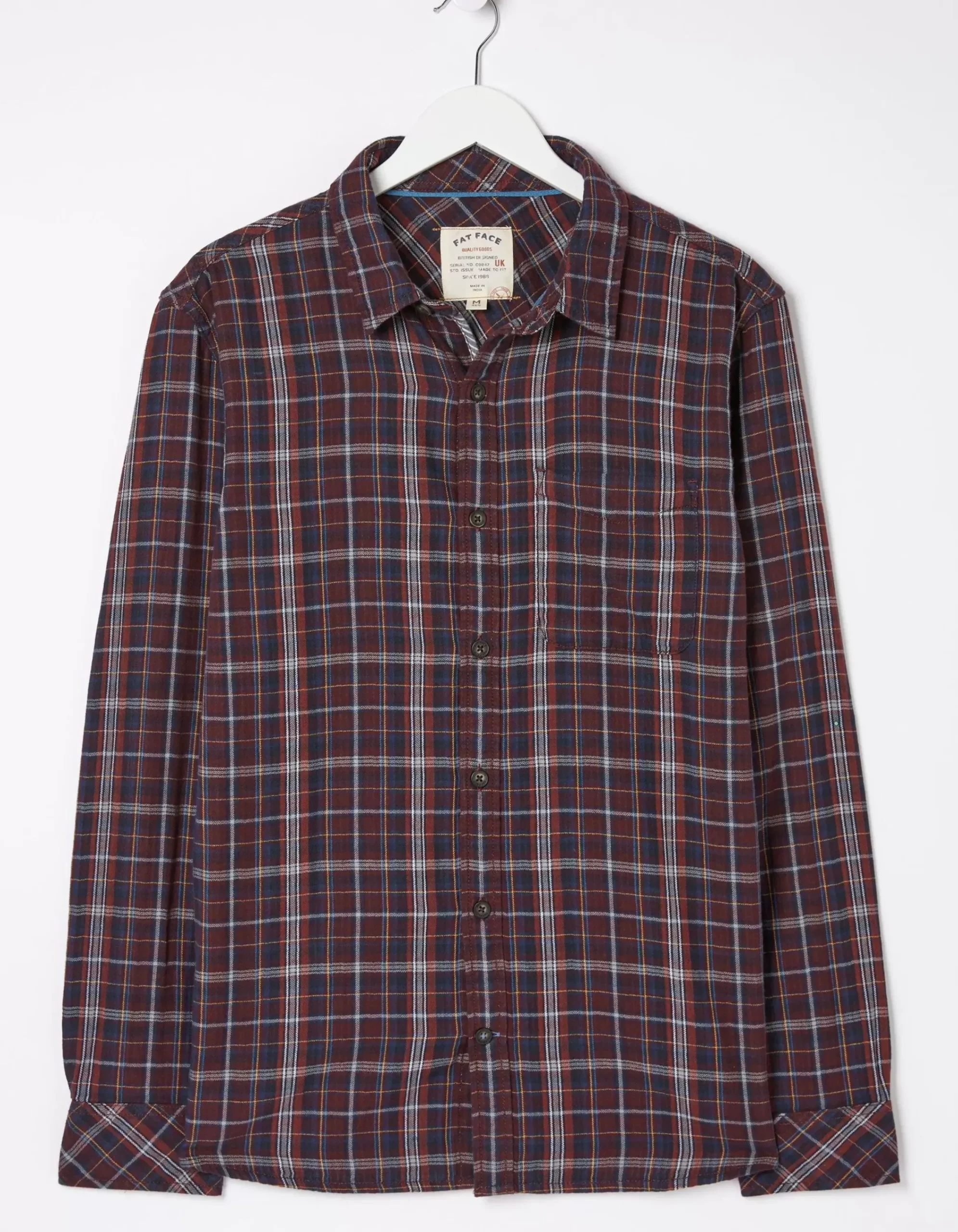 Men FatFace View All|Chesil Check Shirt
