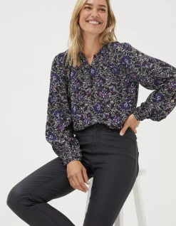 Women FatFace View All|Chessie Inspirit Floral Blouse
