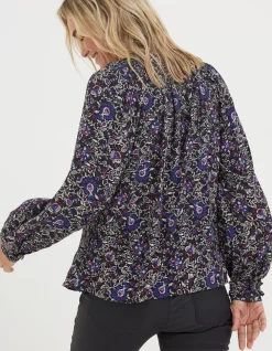 Women FatFace View All|Chessie Inspirit Floral Blouse