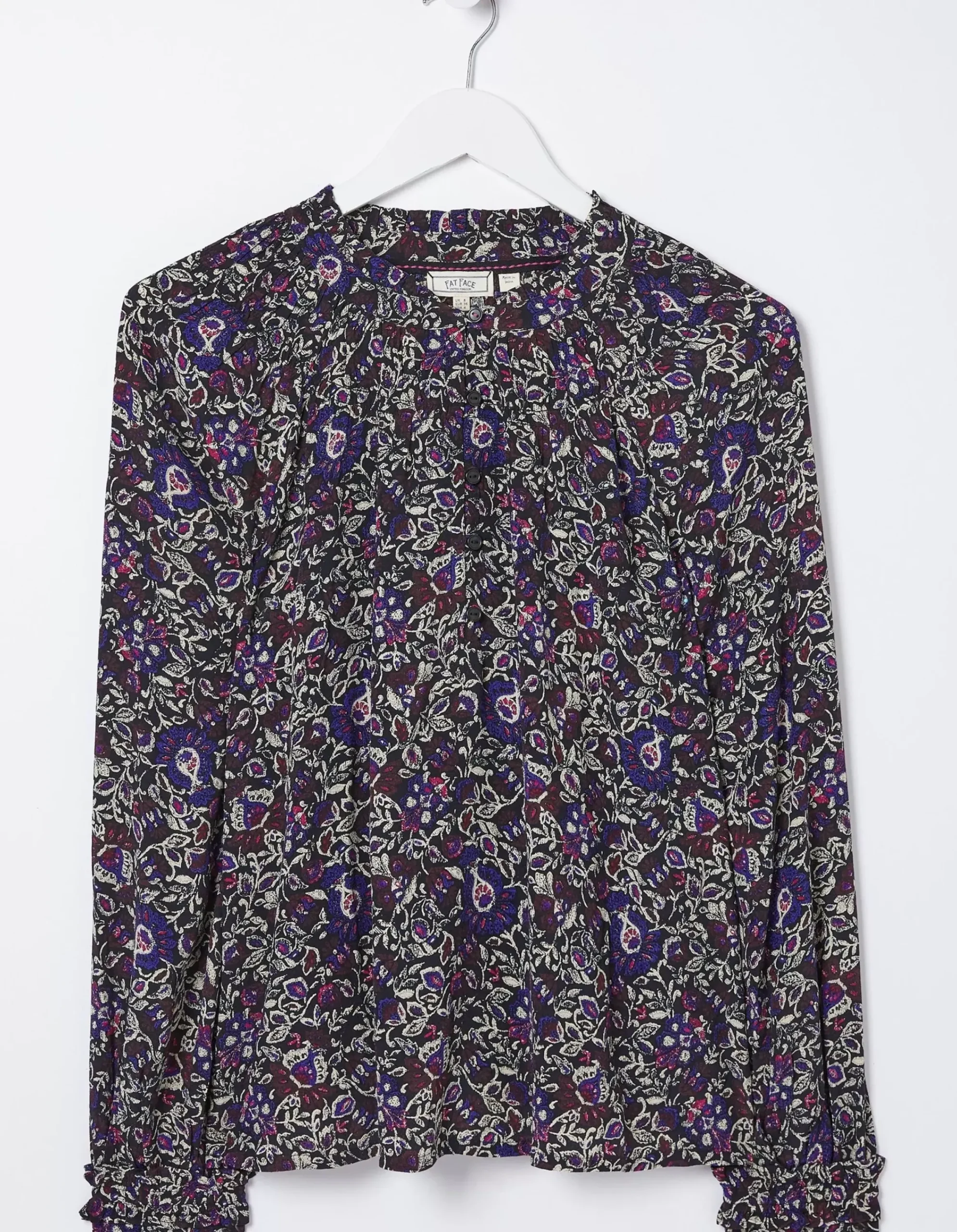 Women FatFace View All|Chessie Inspirit Floral Blouse