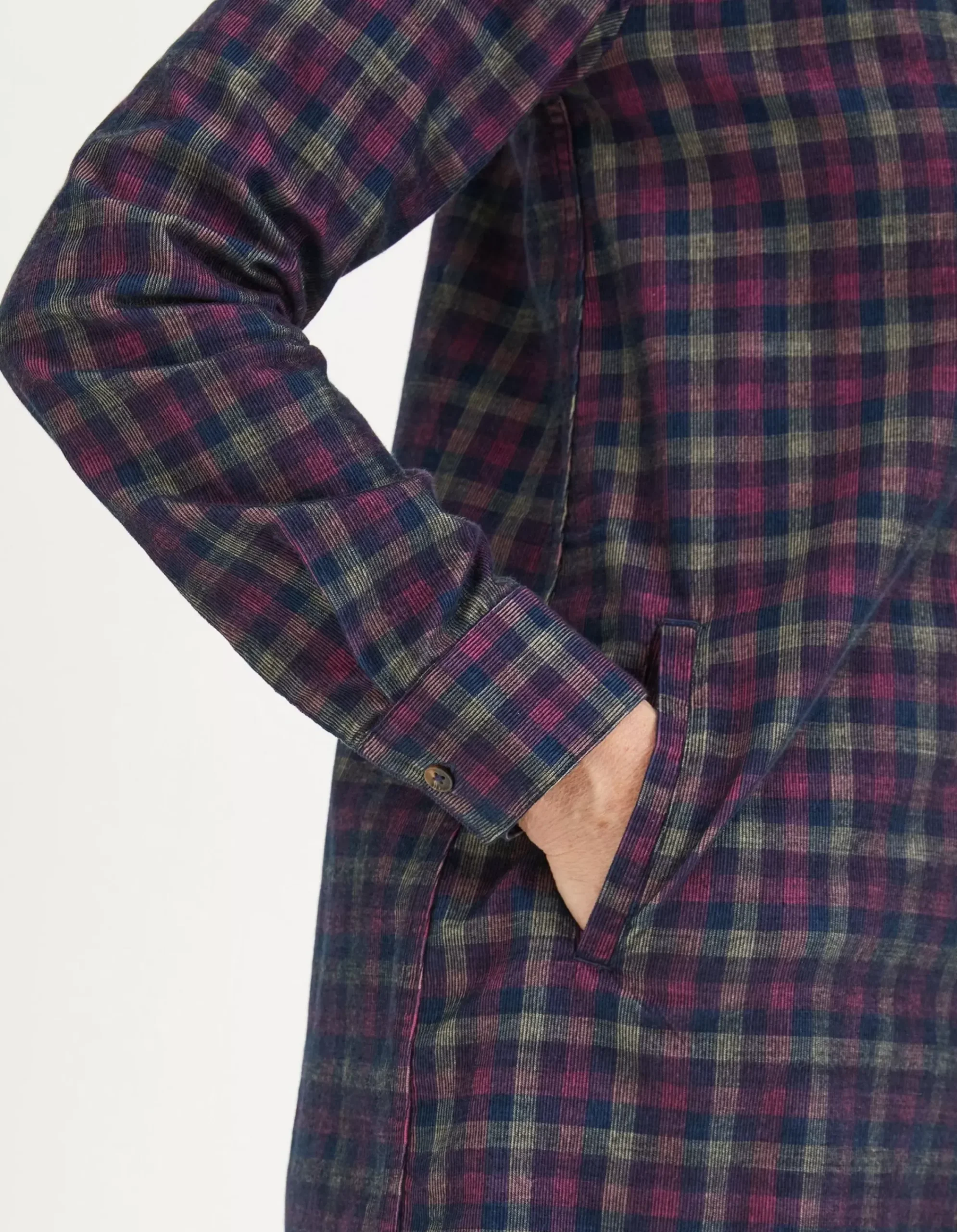 Women FatFace Dresses|Chester Cord Check Dress