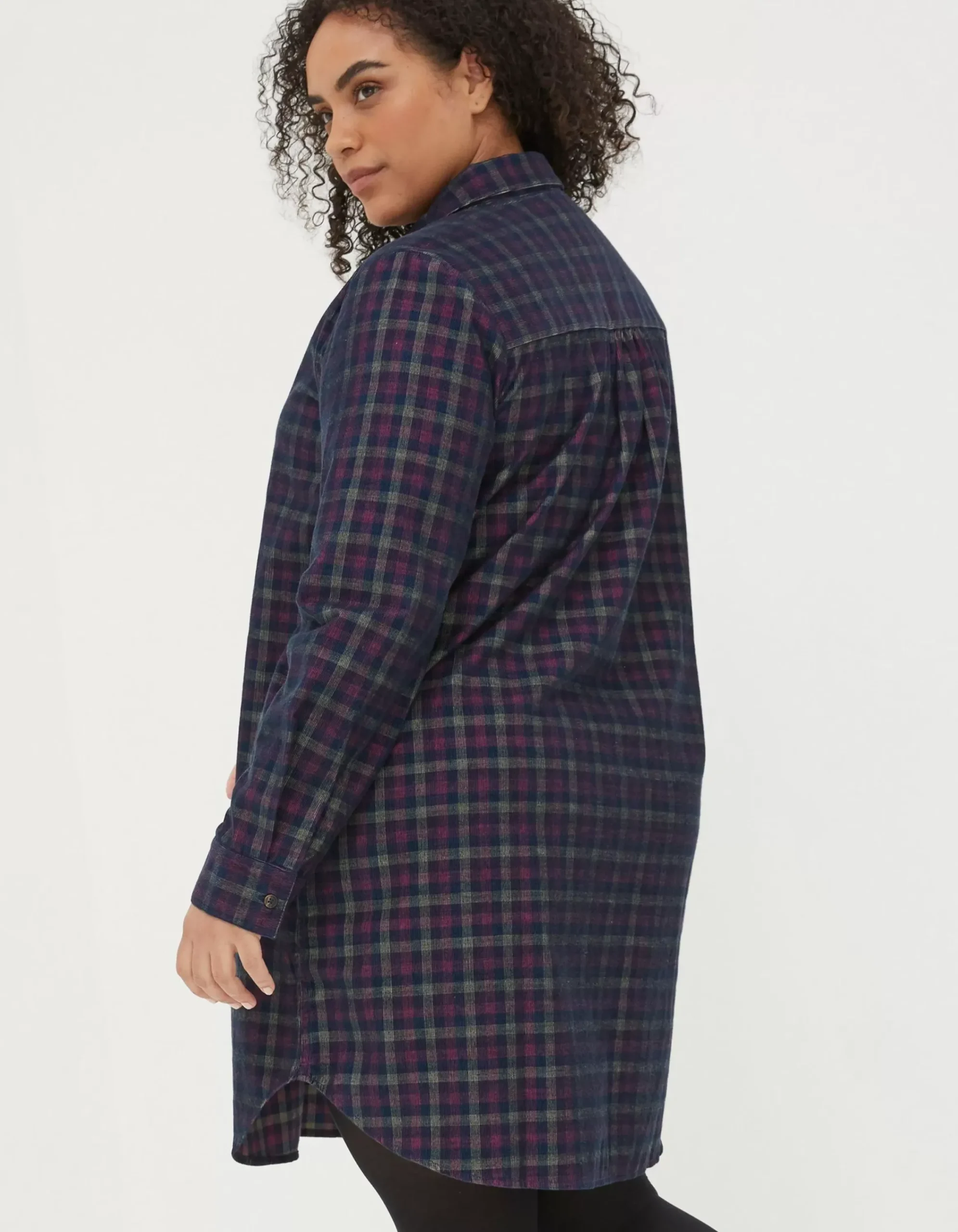 Women FatFace Dresses|Chester Cord Check Dress