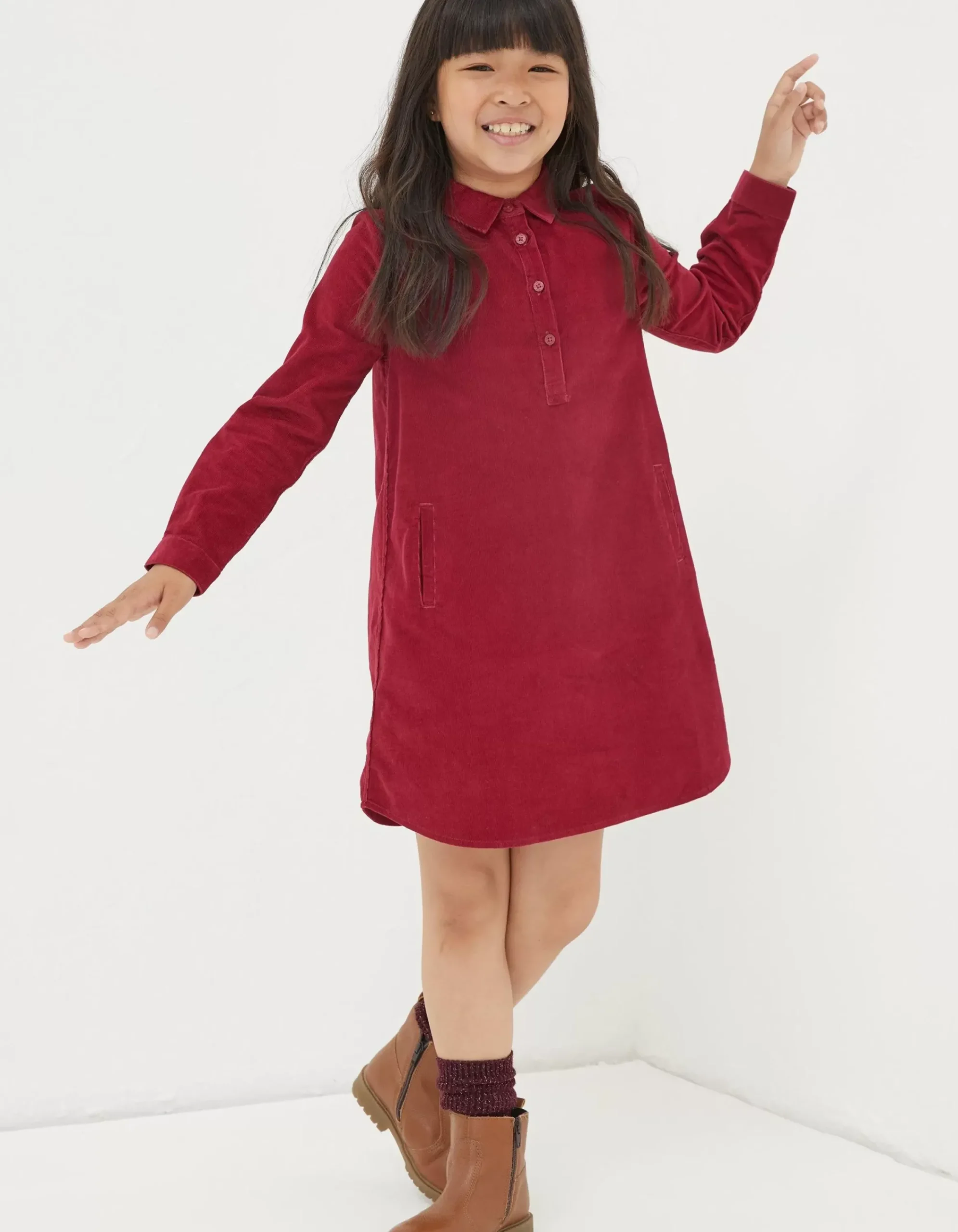 Girls FatFace View All|Chester Cord Dress