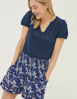 Women FatFace Knitwear|Chiara Knitted Top