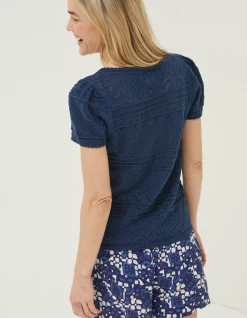 Women FatFace Knitwear|Chiara Knitted Top