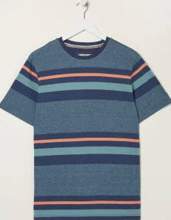 Men FatFace T-Shirts|Chilgrove Stripe T-Shirt