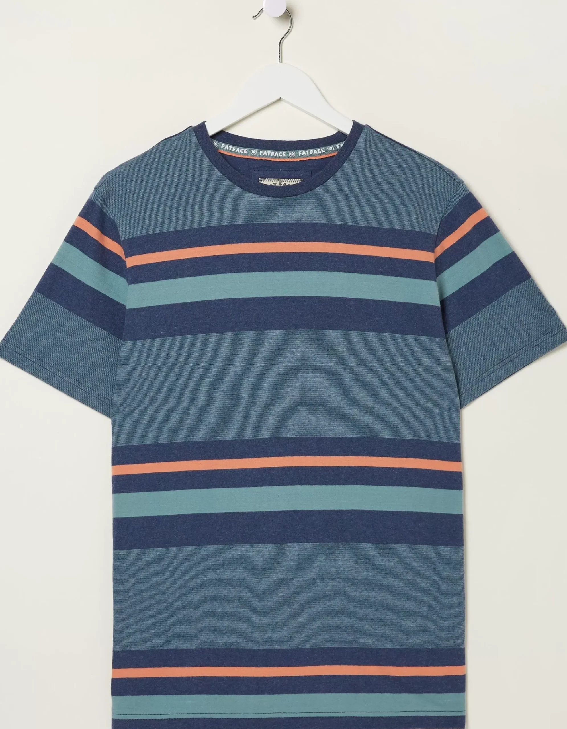 Men FatFace T-Shirts|Chilgrove Stripe T-Shirt