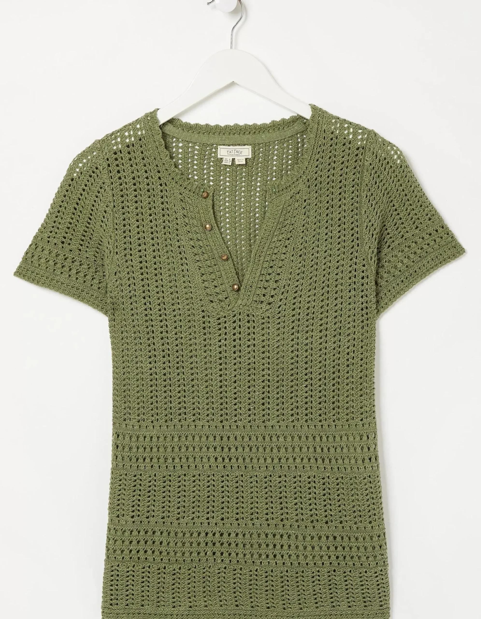 Women FatFace Tops & T-Shirts|Clara Crochet Top
