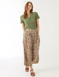 Women FatFace Tops & T-Shirts|Clara Crochet Top