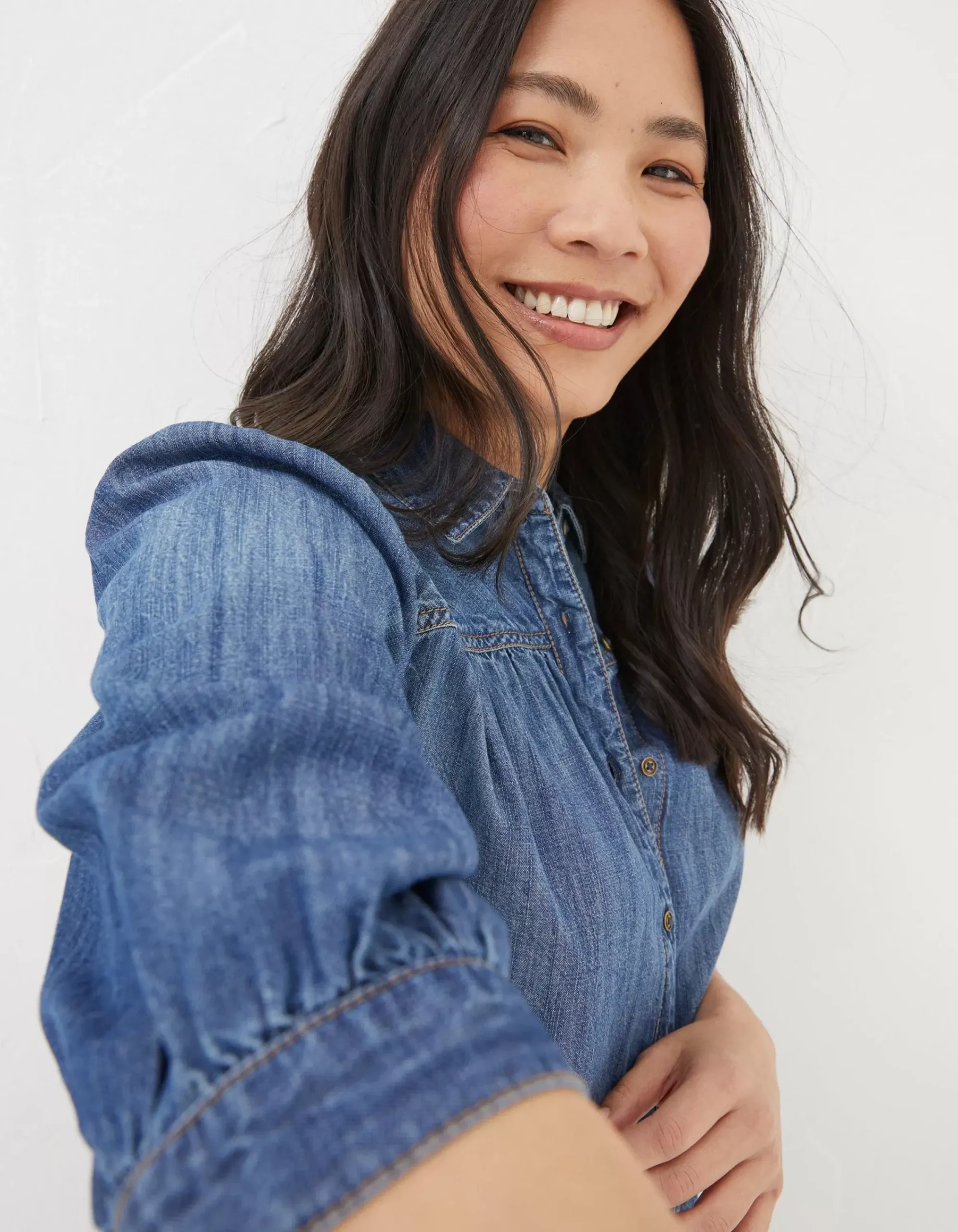 Women FatFace View All|Clara Denim Dress