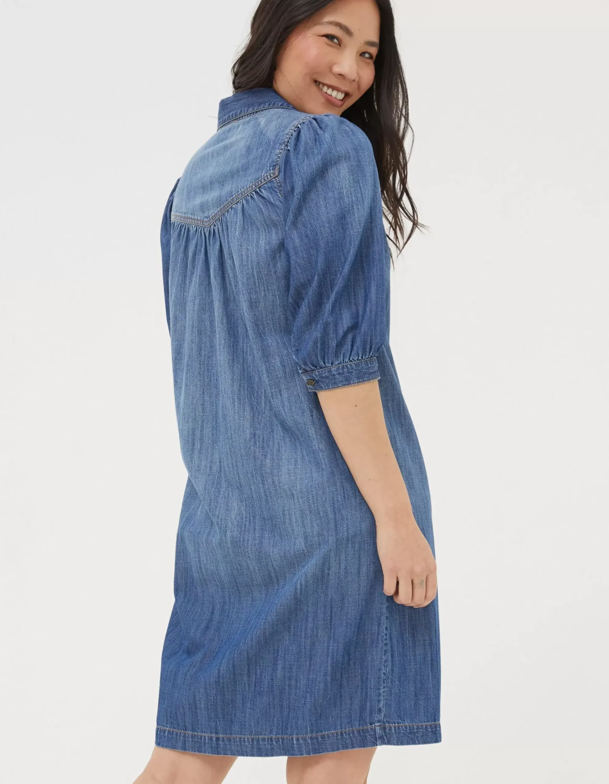 Women FatFace View All|Clara Denim Dress