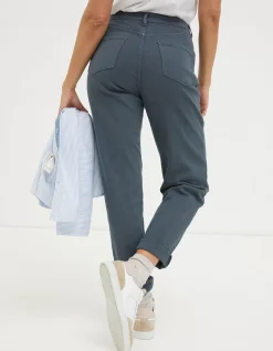 Women FatFace Trousers & Leggings|Cleo Canvas Barrel Leg Chino