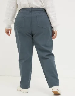 Women FatFace Trousers & Leggings|Cleo Canvas Barrel Leg Chino