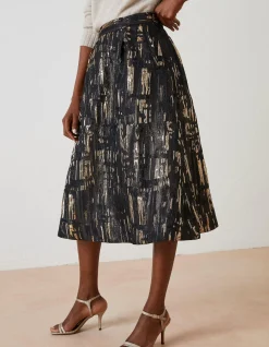 Women FatFace Skirts|Cleo Jacquard Skirt