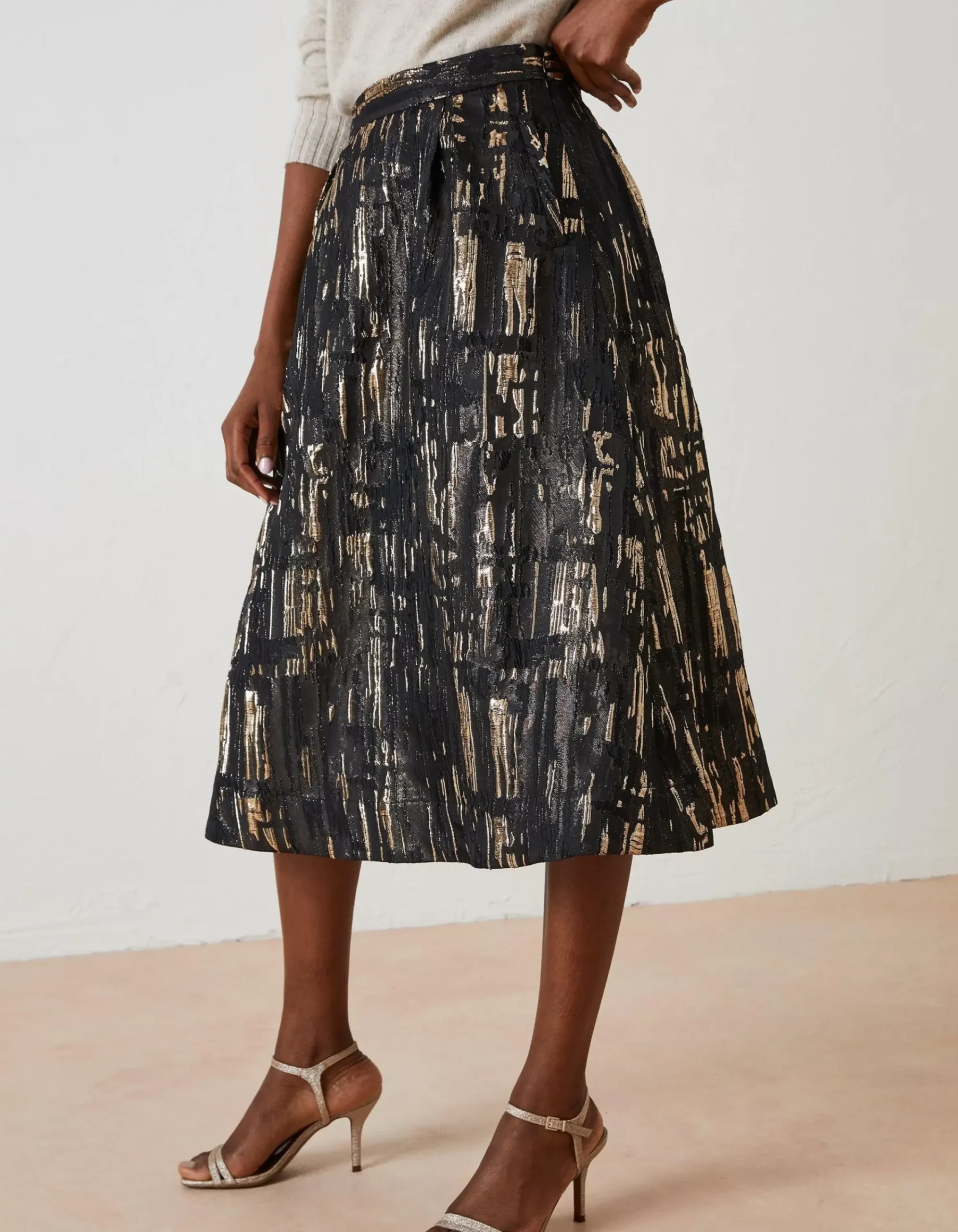 Women FatFace Skirts|Cleo Jacquard Skirt