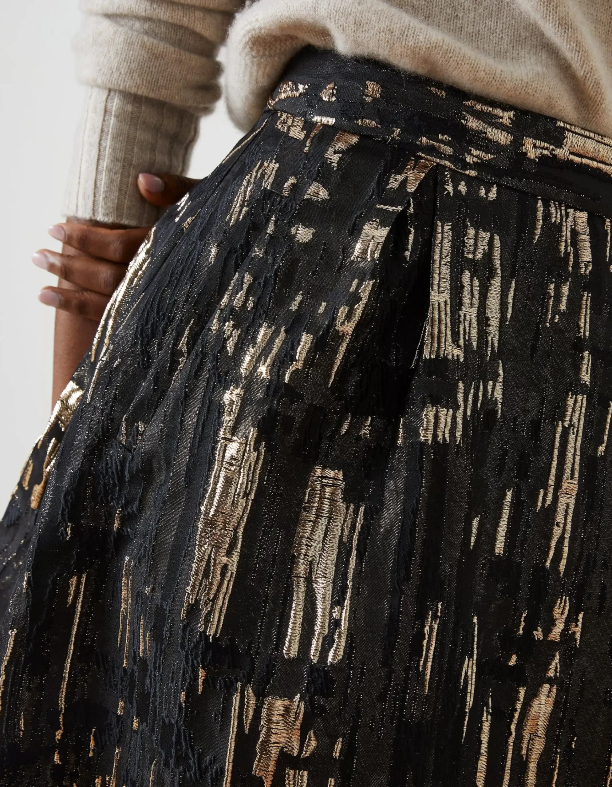 Women FatFace Skirts|Cleo Jacquard Skirt