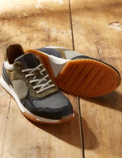 Men FatFace View All|Colour Block Mens Trainers