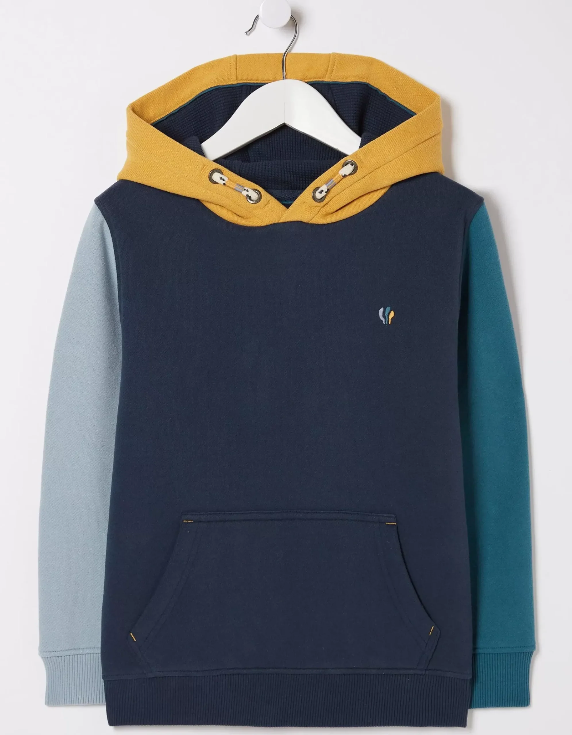 Boys FatFace View All|Colour Block Popover Hoodie
