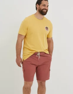 Men FatFace T-Shirts|Compass T-Shirt