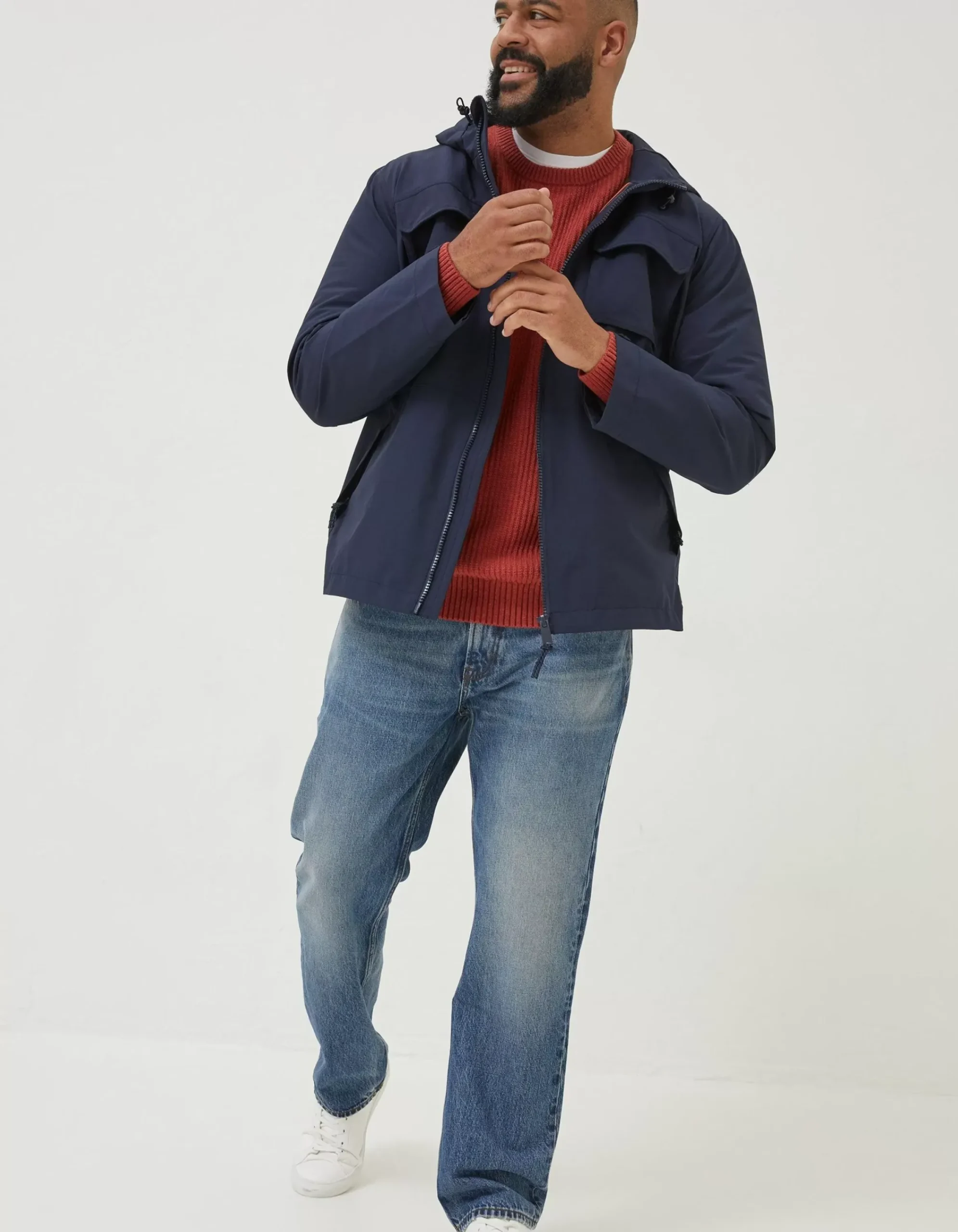 Men FatFace Coats & Jackets|Coniston Cagoule