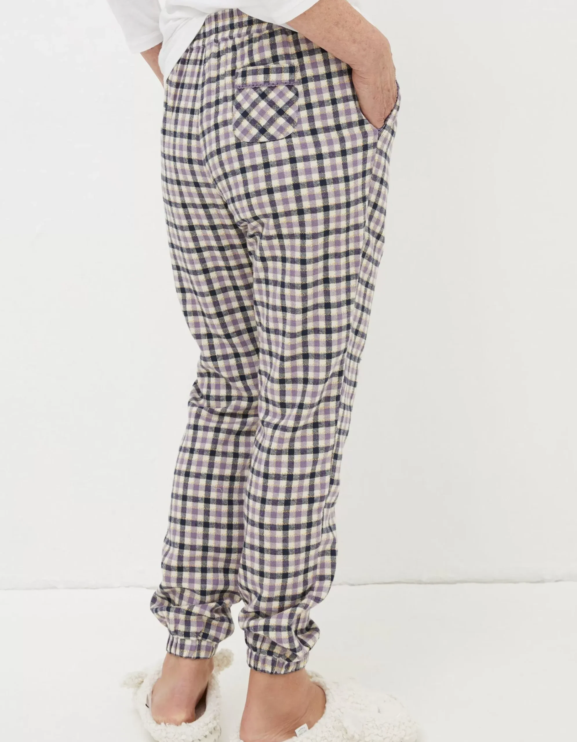 Women FatFace Nightwear & Loungewear|Cora Gingham Pyjama Bottoms