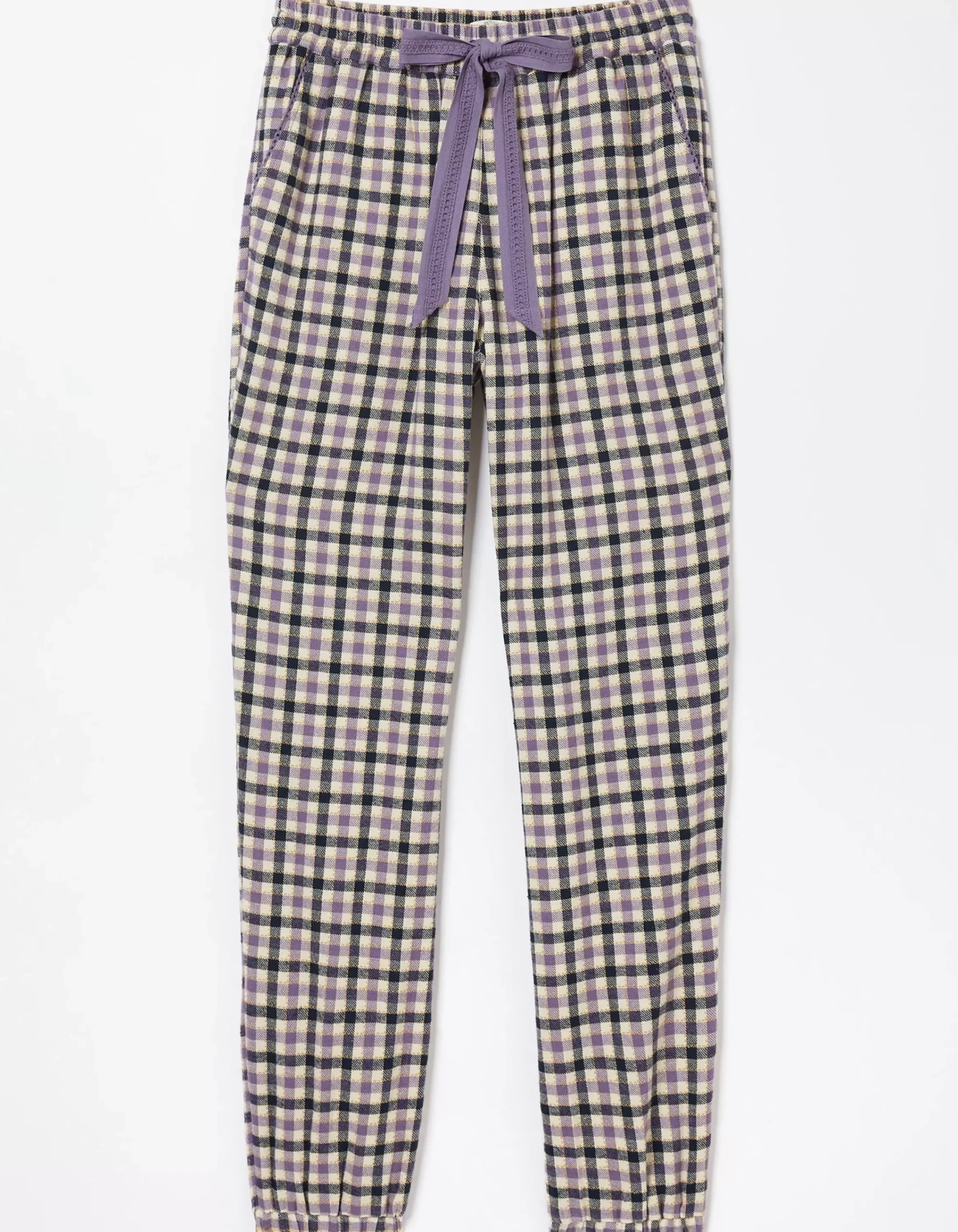 Women FatFace Nightwear & Loungewear|Cora Gingham Pyjama Bottoms