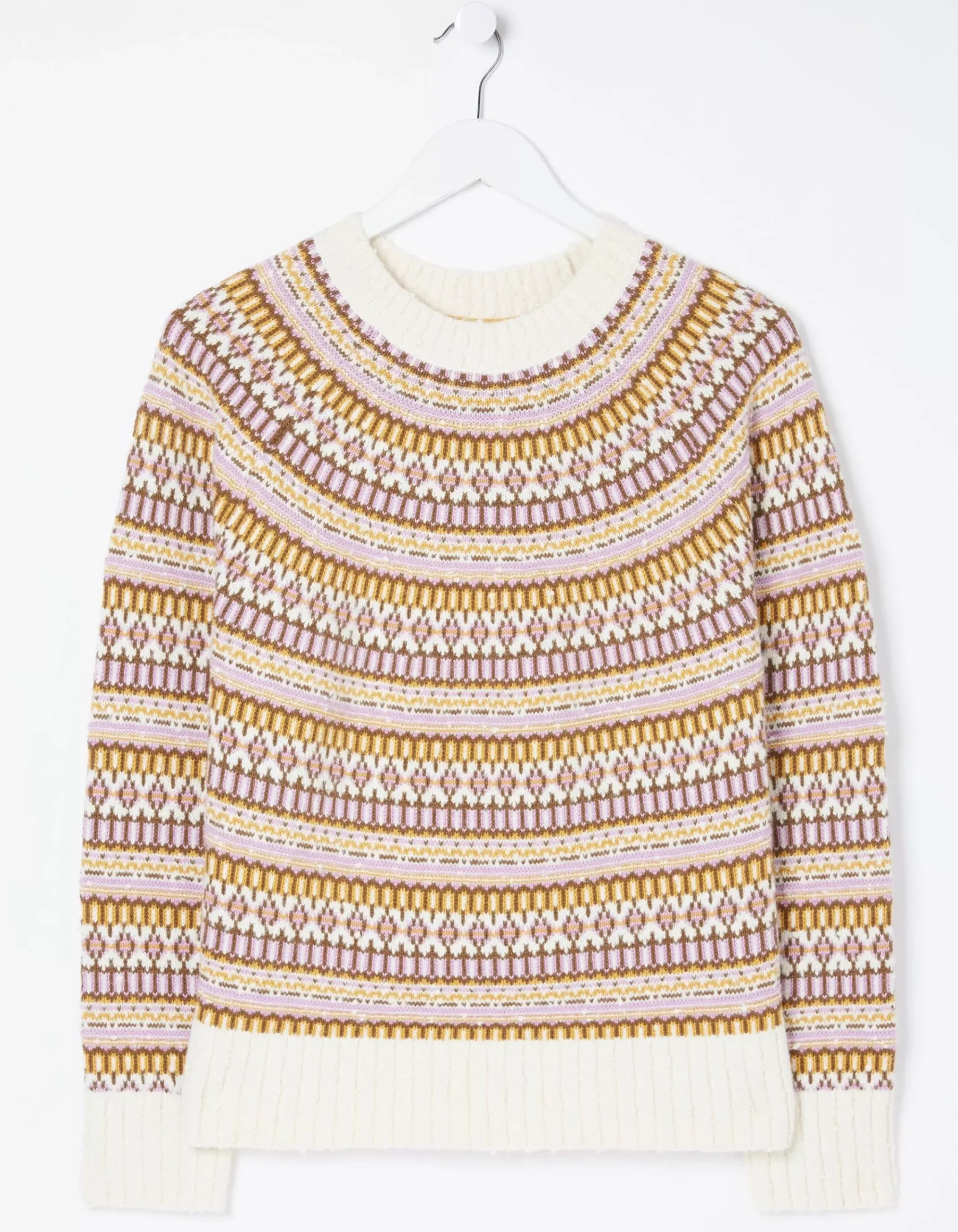 Women FatFace Knitwear|Coraline Fairisle Jumper