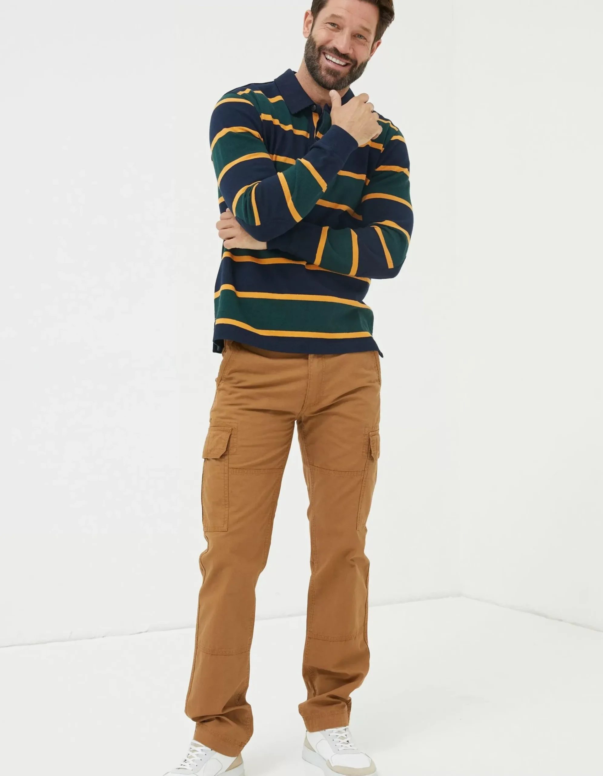 Men FatFace Trousers & Chinos|Corby Ripstop Cargo Trousers