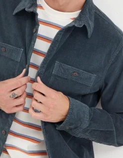 Men FatFace View All|Cord Utility Shirt