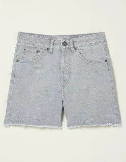 Women FatFace Shorts|Courtney Cut Off Denim