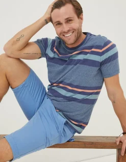 Men FatFace Shorts|Cove Flat Front Shorts