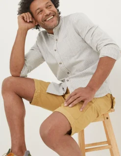Men FatFace View All|Cove Flat Front Shorts