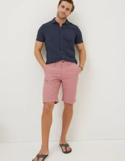 Men FatFace Shorts|Cove Flat Front Shorts