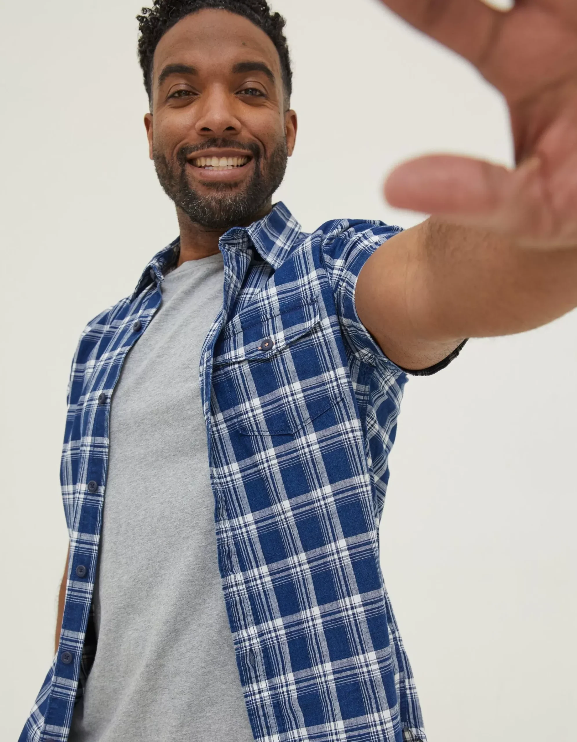 Men FatFace Shirts|Crowford Check Shirt