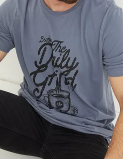 Men FatFace T-Shirts|Daily Grind T-Shirt