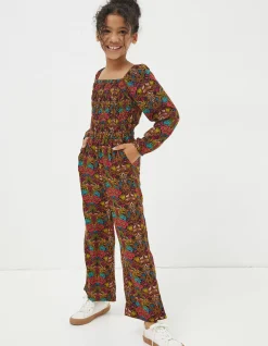 Girls FatFace View All|Daisy Floral Print Jumpsuit