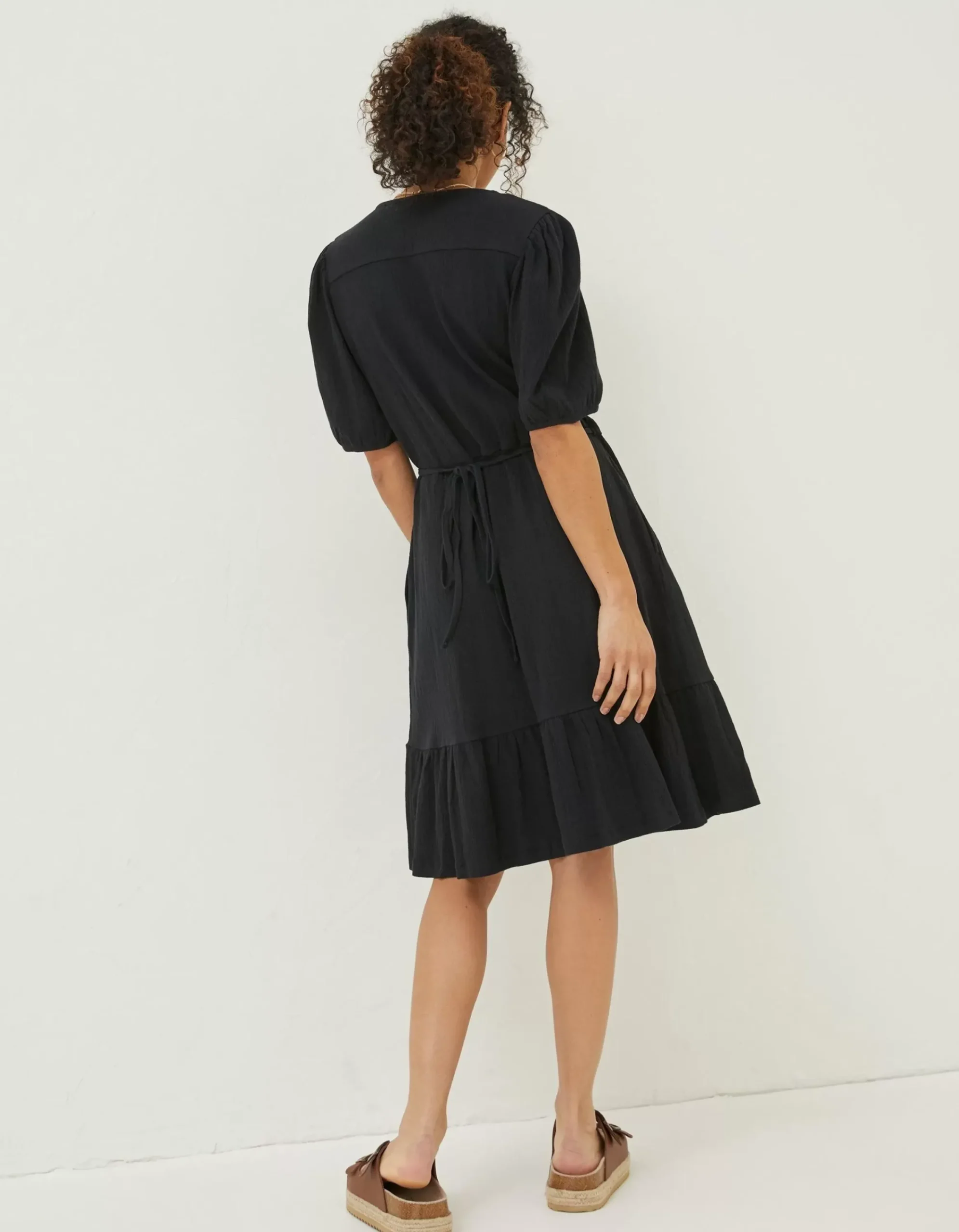 Women FatFace Dresses|Danica Jersey Wrap Dress