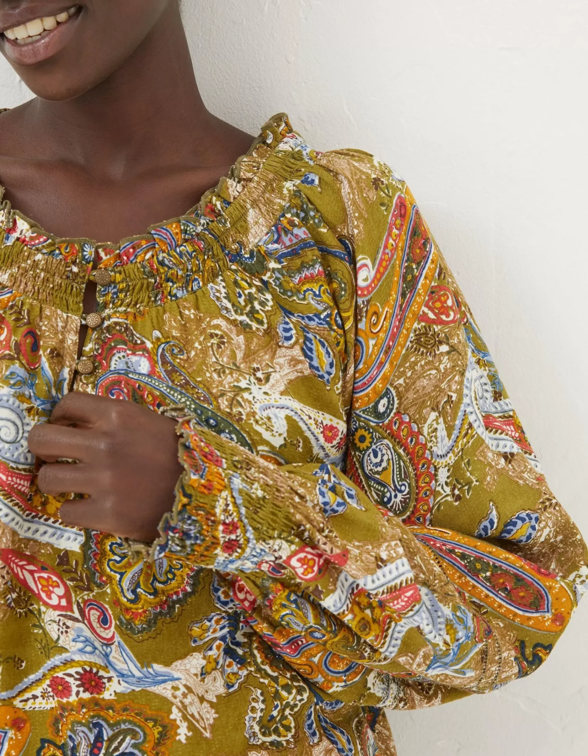 Women FatFace View All|Danni Prairie Paisley Tunic