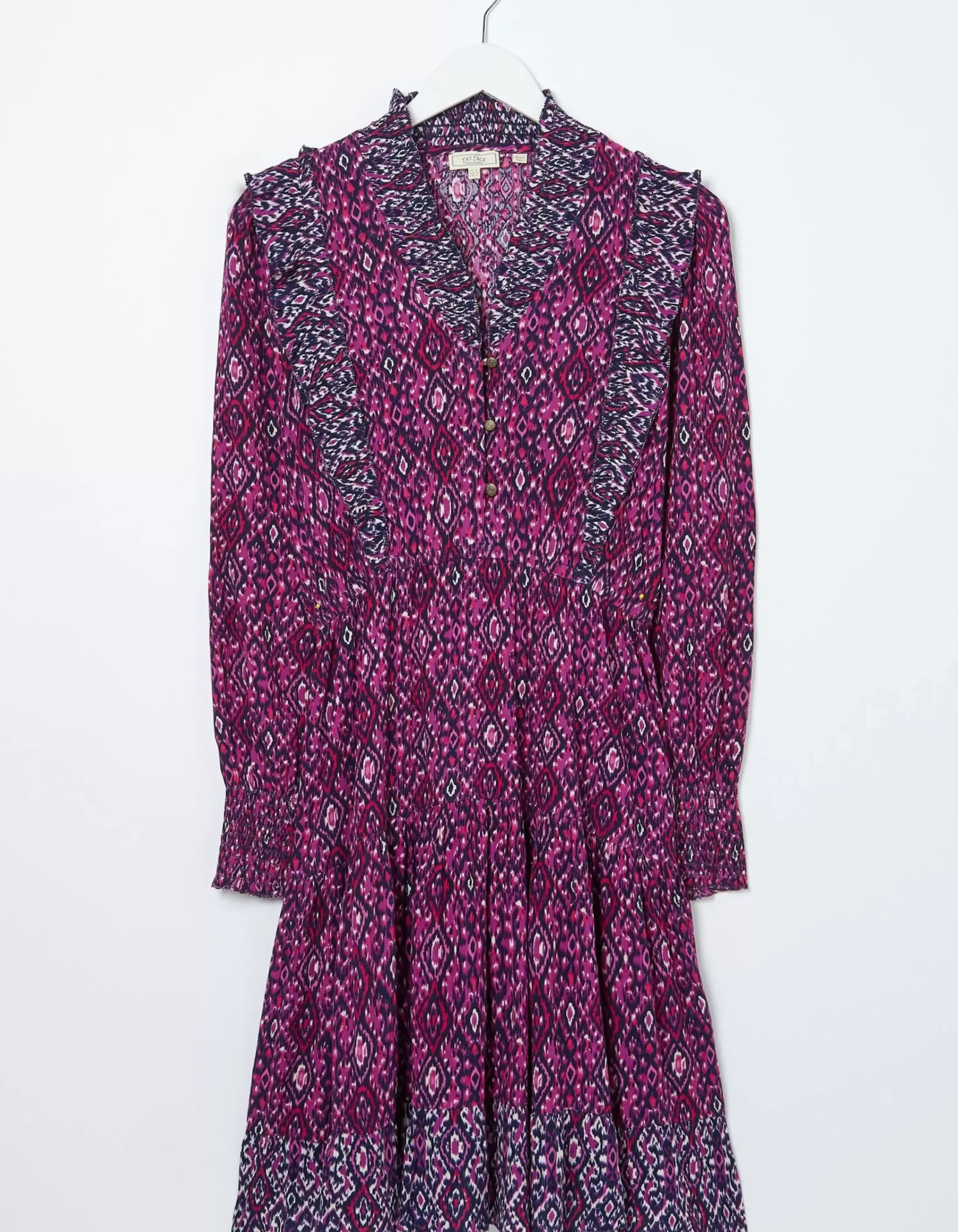 Women FatFace Dresses|Darcey Ikat Geo Dress