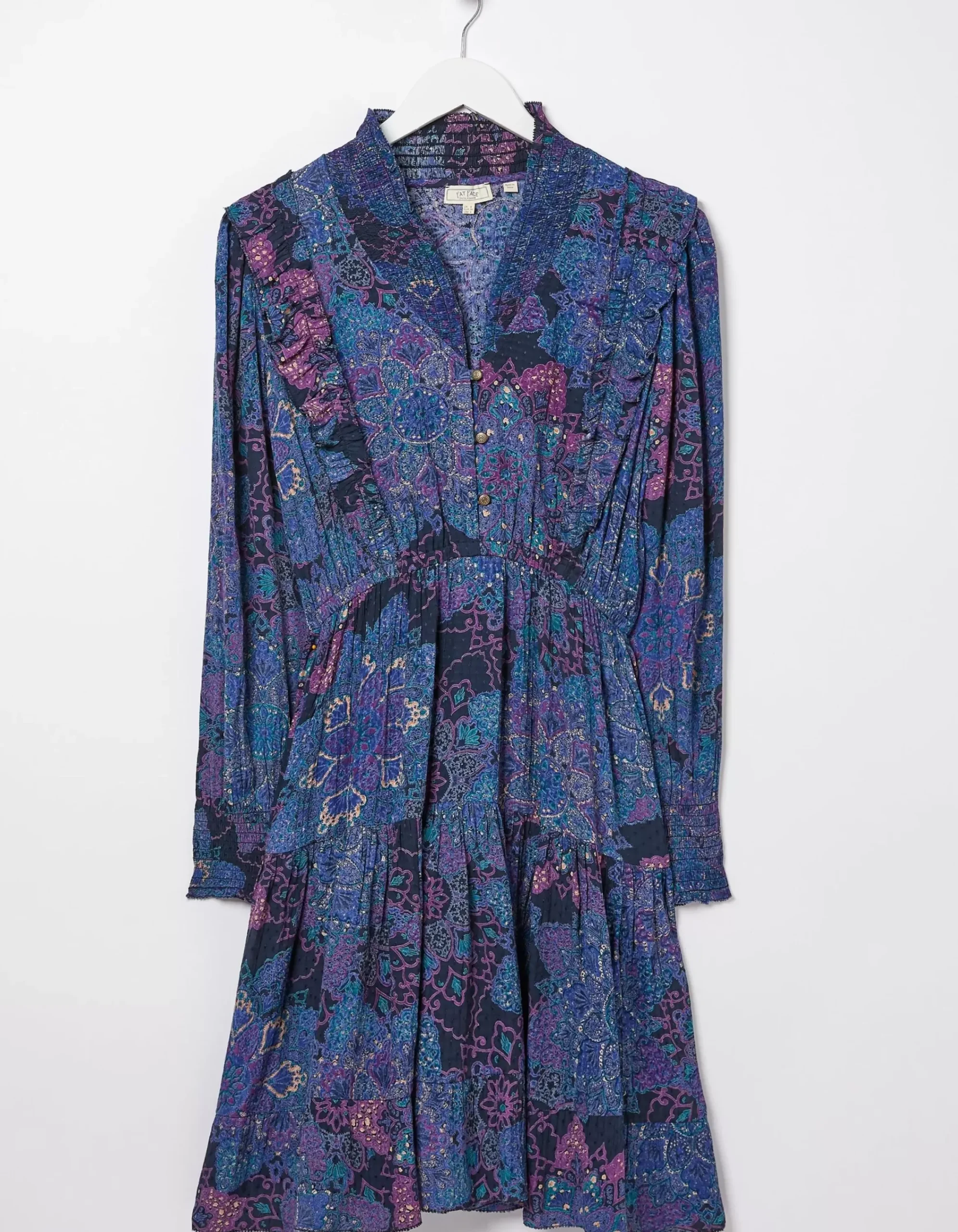 Women FatFace Dresses|Darcey Mosaic Geo Dress