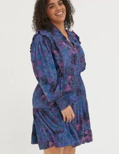 Women FatFace Dresses|Darcey Mosaic Geo Dress