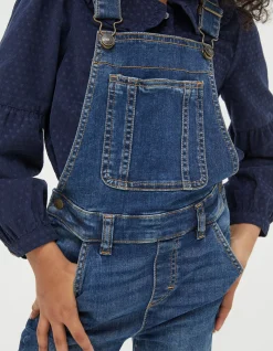 Girls FatFace View All|Darcy Skinny Dungarees