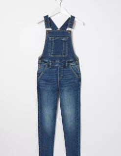 Girls FatFace View All|Darcy Skinny Dungarees