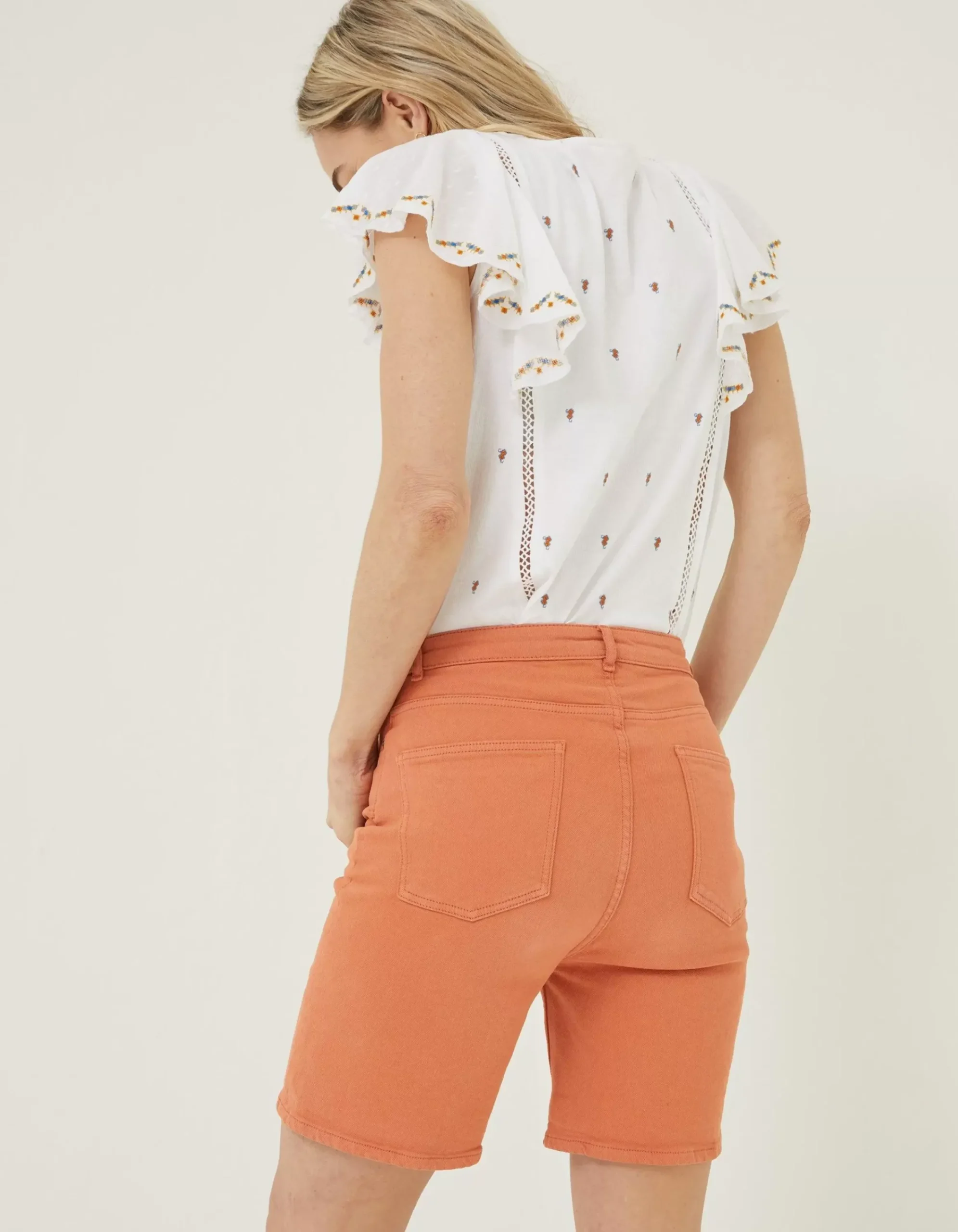 Women FatFace Shorts|Darley Denim Shorts
