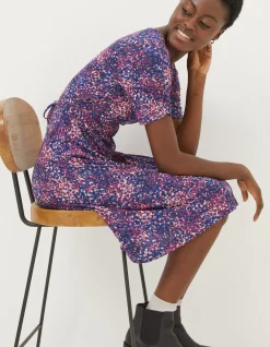 Women FatFace Dresses|Delilah Spot Jersey Dress