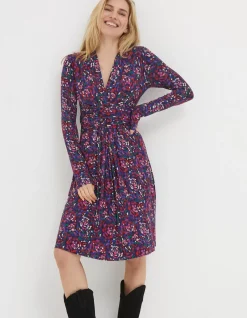 Women FatFace Dresses|Delphine Abstract Jersey Dress