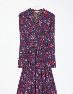 Women FatFace Dresses|Delphine Abstract Jersey Dress