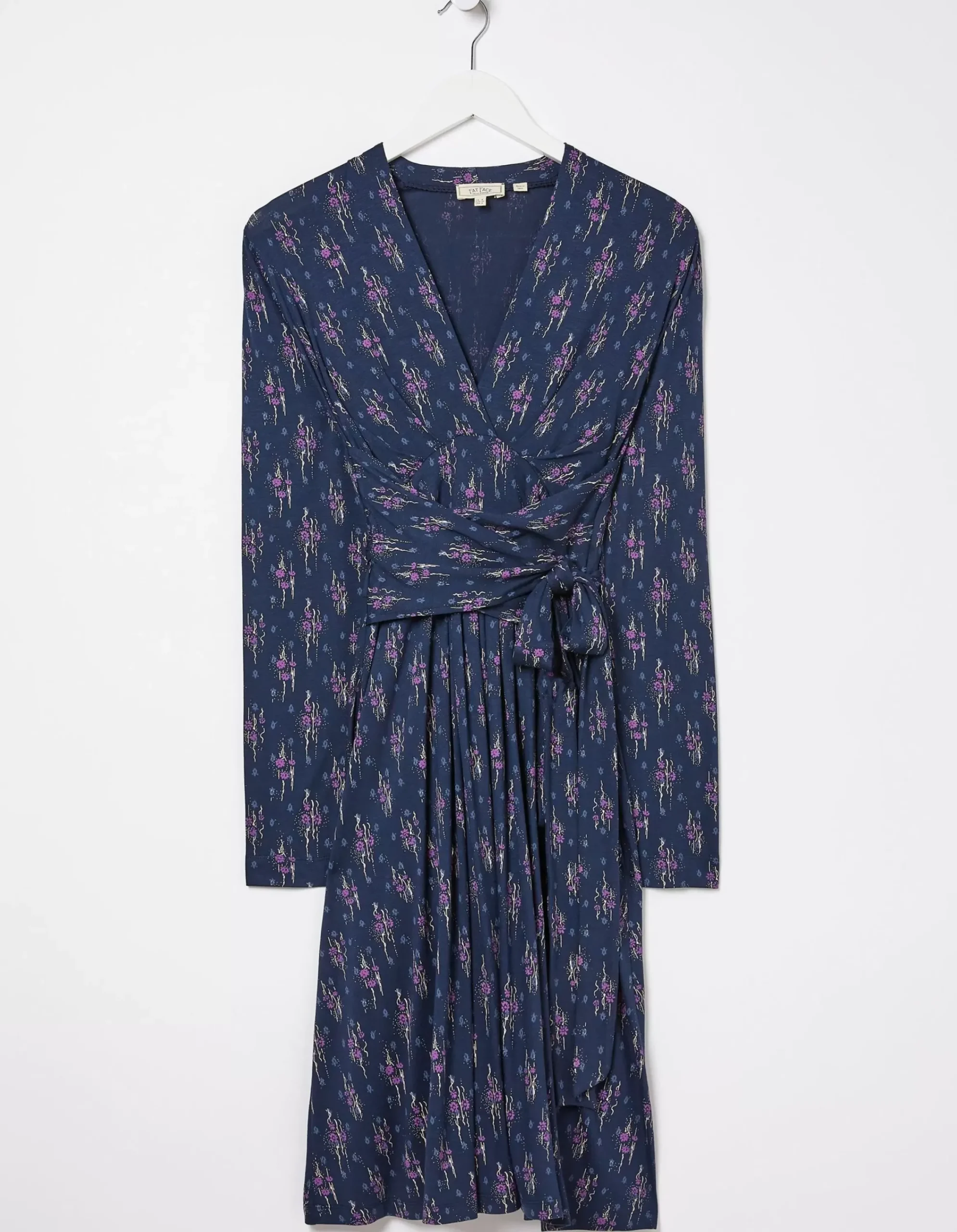 Women FatFace Dresses|Delphine Ink Ditsy Jersey Dress