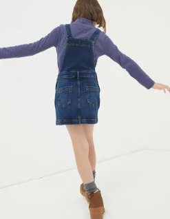 Girls FatFace View All|Denim Pinny